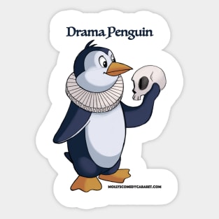 Drama Penguin Sticker